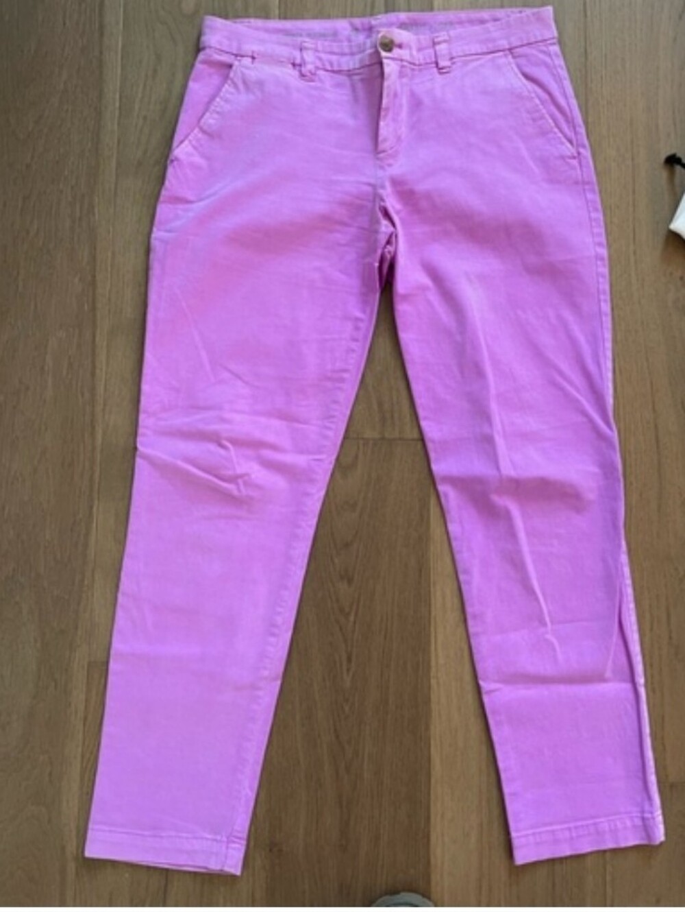 Gap Broken In Straight Slim Chino Khaki Pants Lavender Size 4